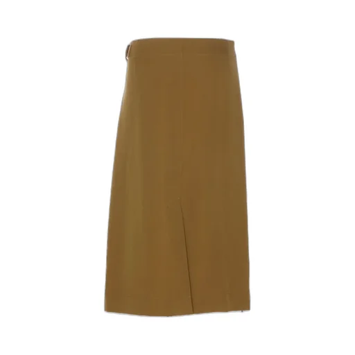 Pleated Midi Skirt