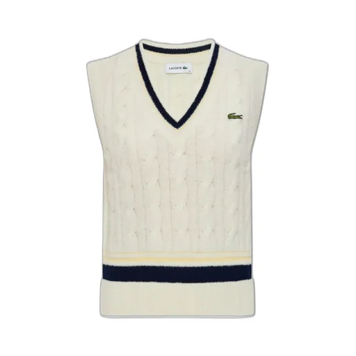 Cable Knit V-Neck Vest