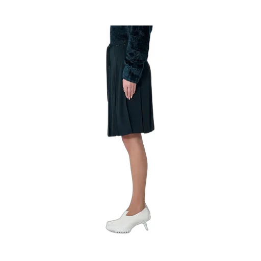 Pleated Midi Skirt