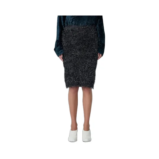 Fuzzy Pencil Skirt