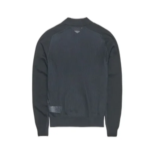 Long Sleeve Polo Sweater