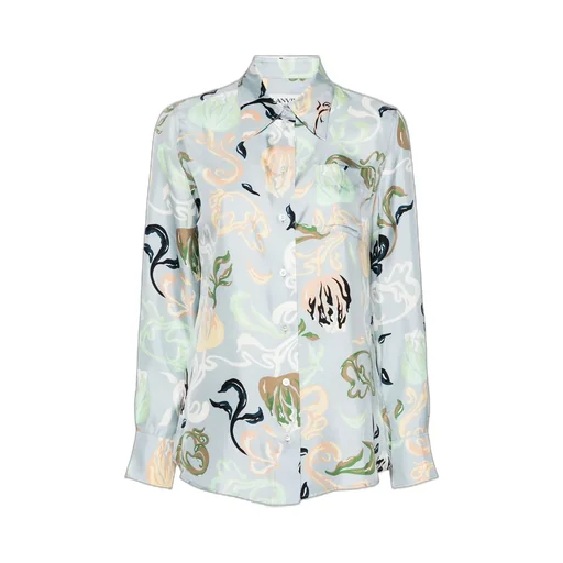 Printed Silk Shirt