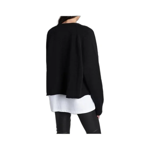 Cropped V-Neck Cardigan