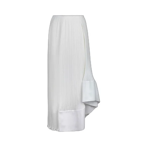 Pleated Midi Skirt