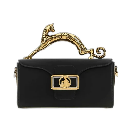 Leopard Handle Clutch