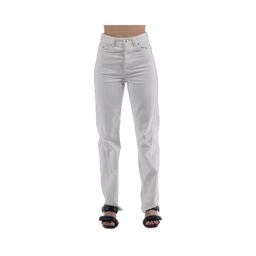 High-Waisted Straight Leg Jeans