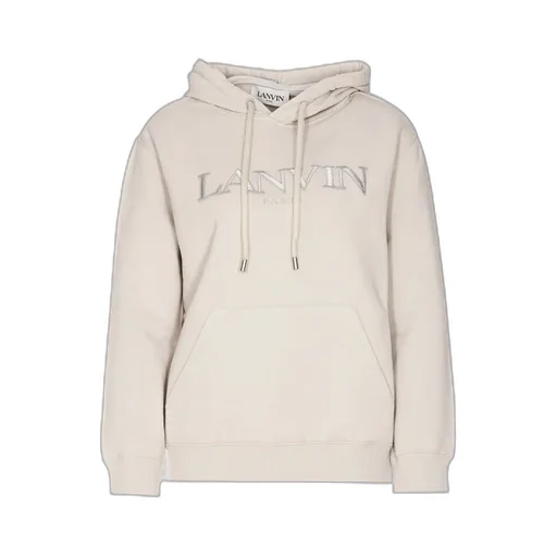 Hoodie With Embroidered Logo