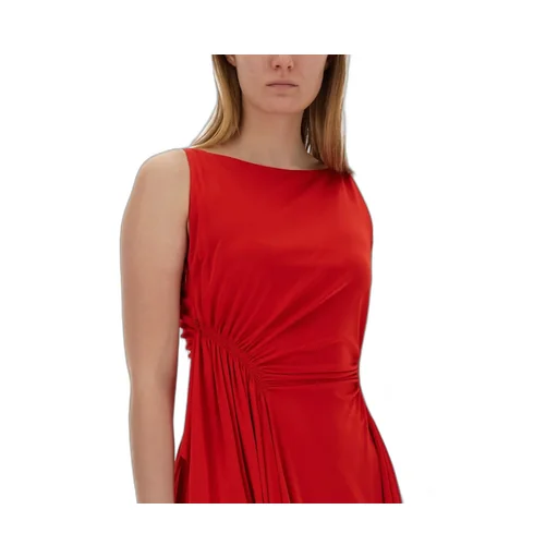 Asymmetrical Drape Dress