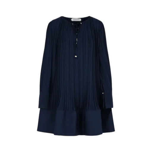 Pleated Midi Dress