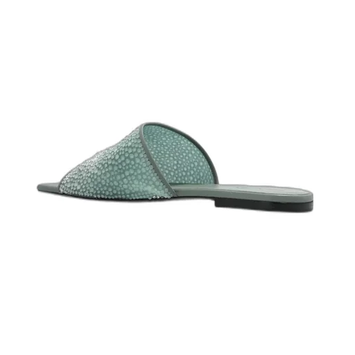 Embellished Slide Sandals
