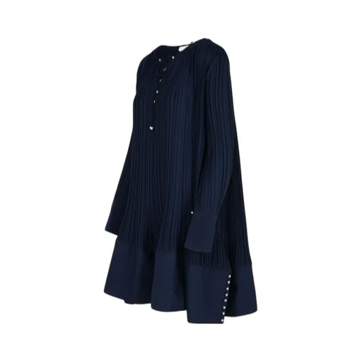 Pleated Midi Dress