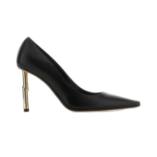 Pointed-Toe Pumps With Sculpted Heel
