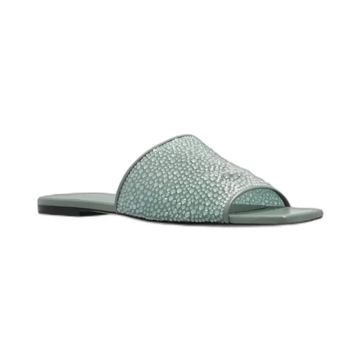Embellished Slide Sandals