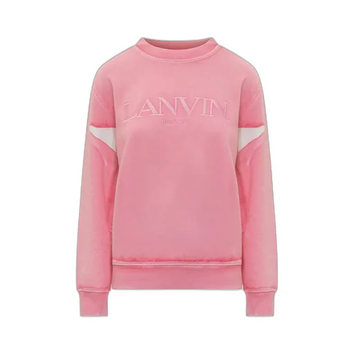 Sweatshirt With Embroidered Logo