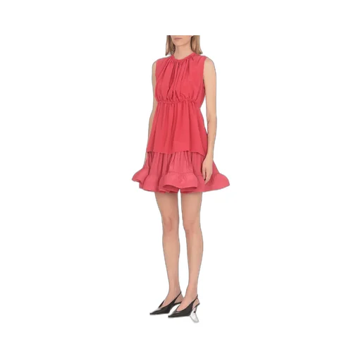 Tiered Ruffle Mini Dress