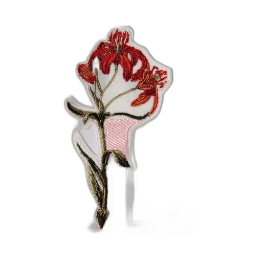 Hoodie With Floral Embroidery
