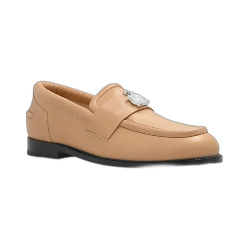 Loafers With Metallic Detail