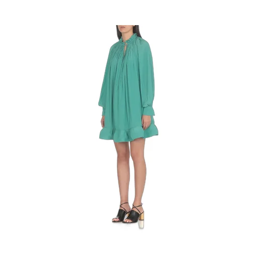 Ruffled Mini Dress