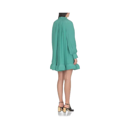Ruffled Mini Dress