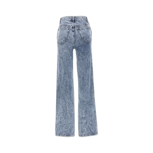 High-Waisted Flared Jeans