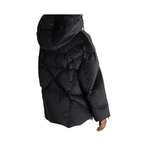 Velvet Puffer Jacket