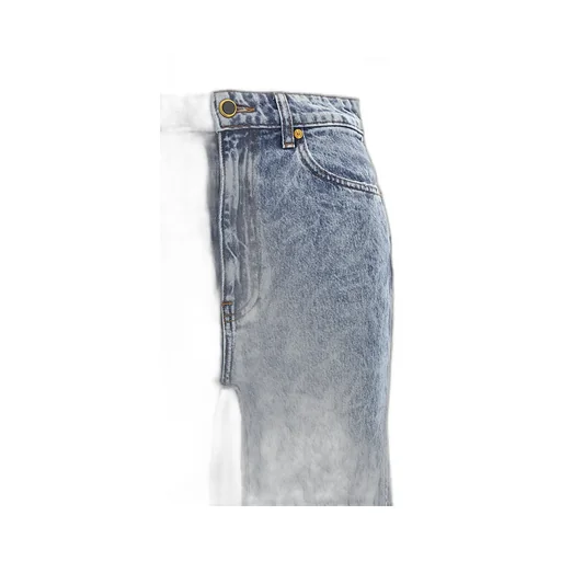High-Waisted Flared Jeans