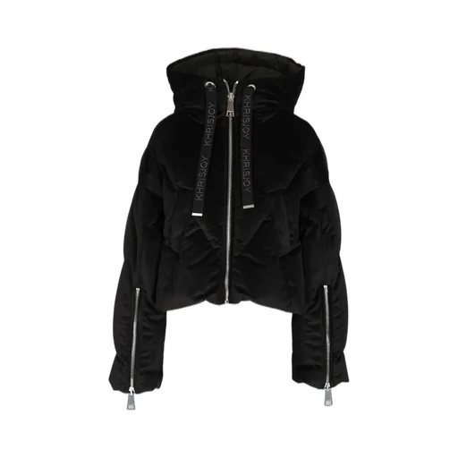 Velvet Puffer Jacket