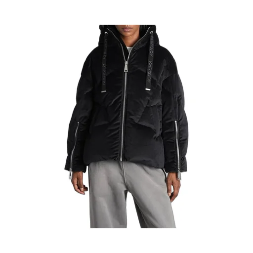 Velvet Puffer Jacket