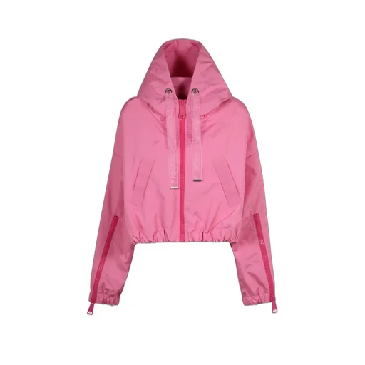 Cropped Hooded Jacket