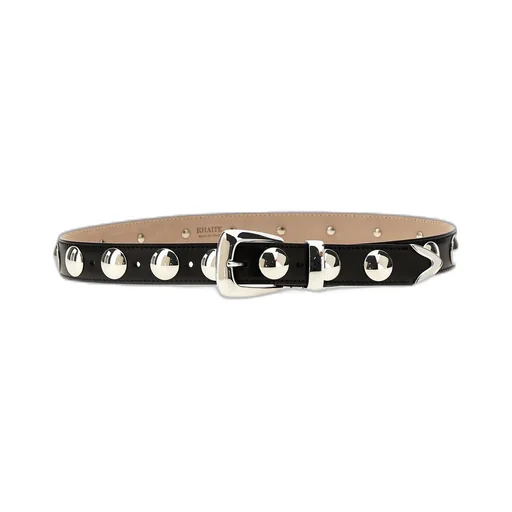 Studded Leather Belt