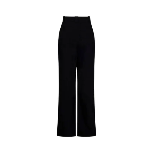Wide-Leg High-Waisted Trousers