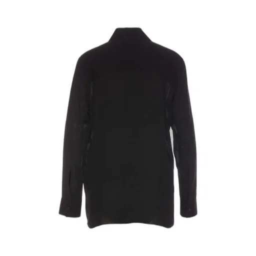 Ruffled Silk Shirt