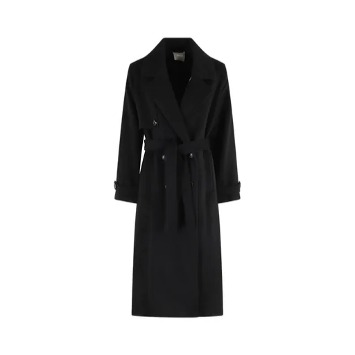 Double-Breasted Wool Coat