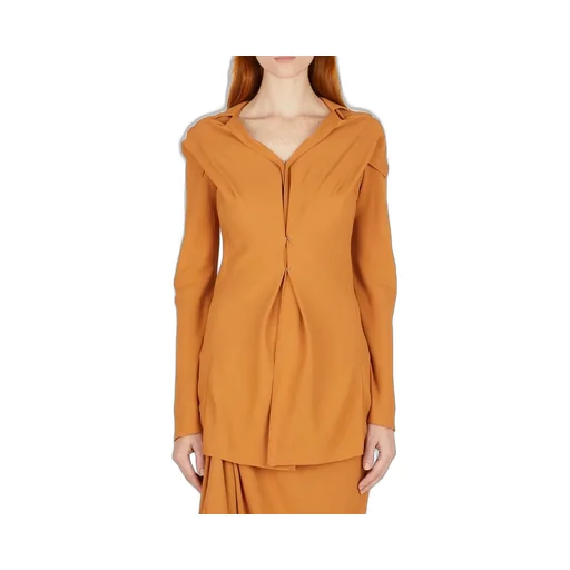 Draped Collar Jacket