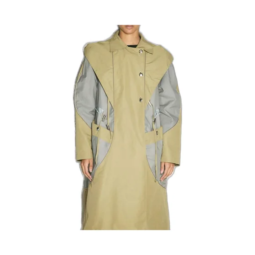 Panelled Trench Coat
