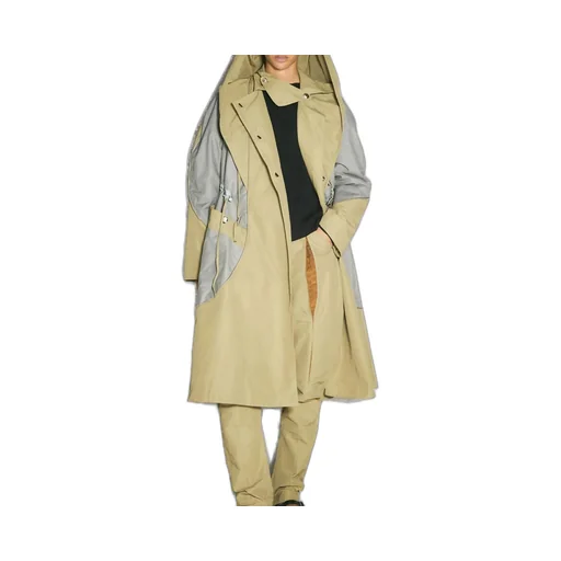 Panelled Trench Coat