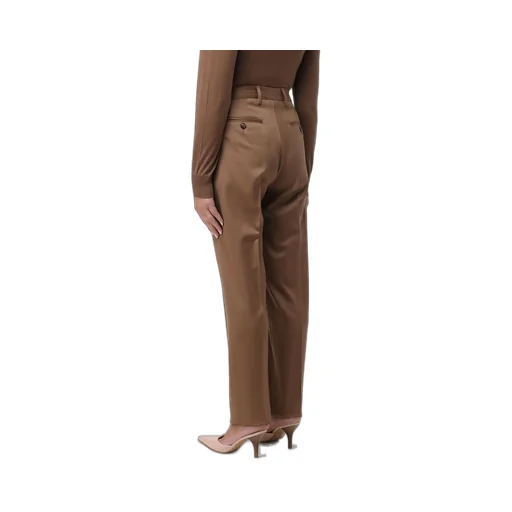 High-Waisted Tailored Trousers