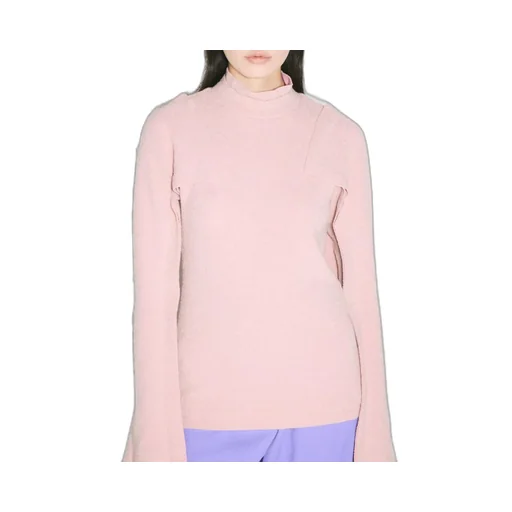 Mock Neck Long Sleeve Top