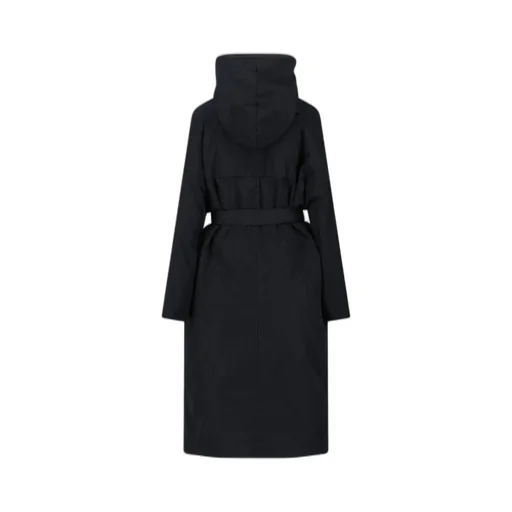 Hooded Belted Trench Coat
