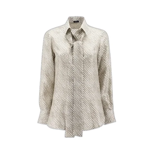 Long-Sleeved Shirt With Tie Detail