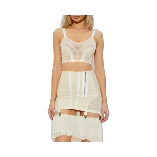 Sheer Corset Bra Top