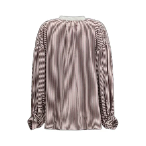 Striped Button-Up Shirt