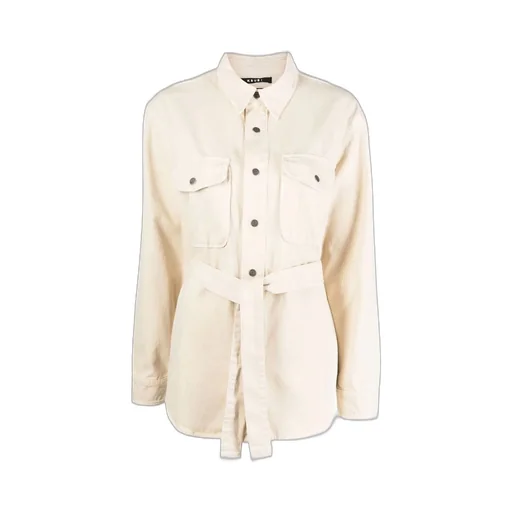 Belted Overshirt