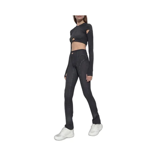 Cropped Long Sleeve Top