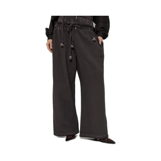 High-Waisted Wide-Leg Trousers