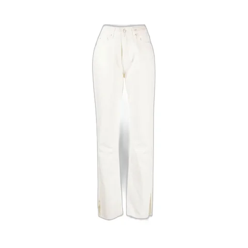 High-Rise Straight-Leg Jeans