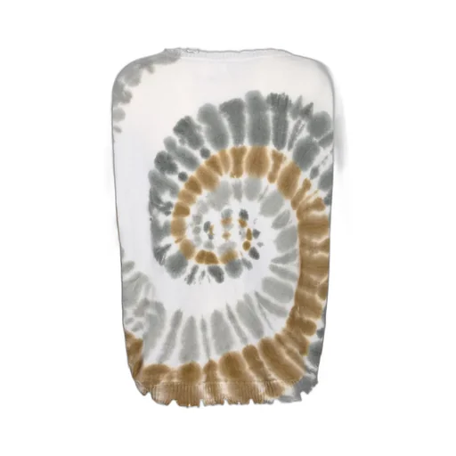 Tie-Dye Distressed Sweater