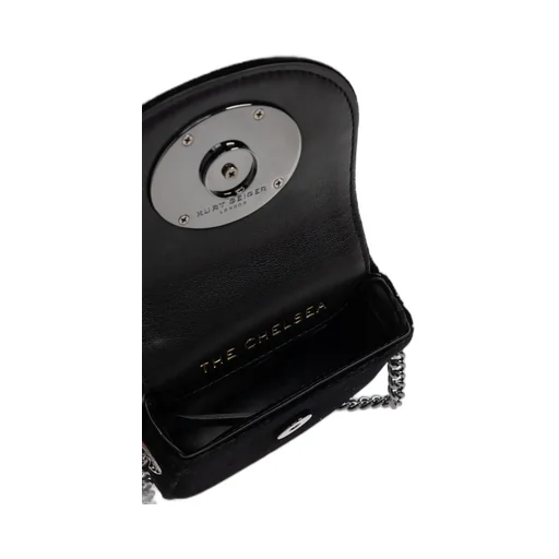 Velvet Shoulder Bag With Embellishment