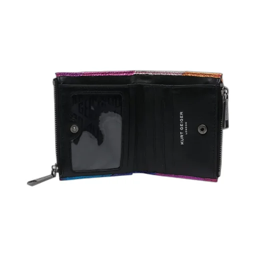Diagonal Stripe Coin Purse