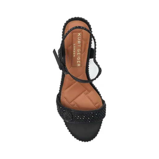 Embellished Block Heel Sandals
